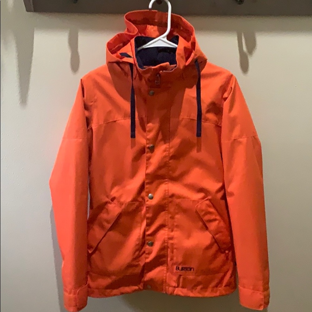 Orange Burton Dryride Jacket